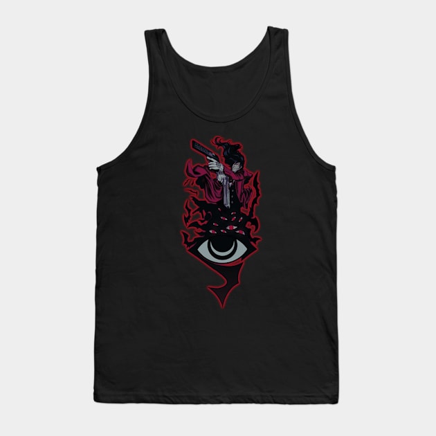 No Life King Tank Top by Cannibalteeth